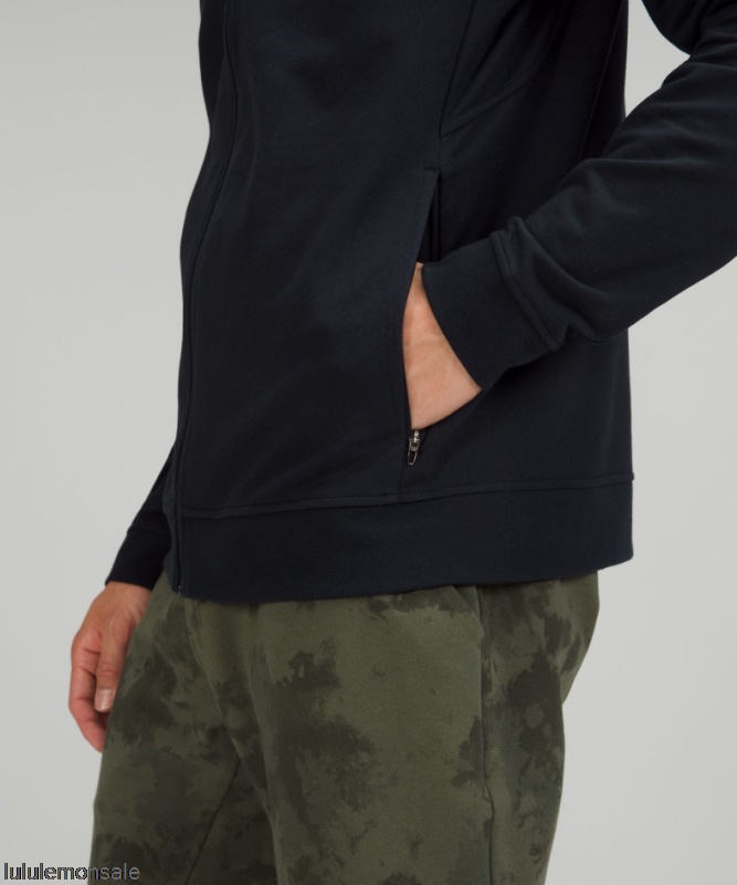 Lululemon Deutschland DELULU650 | Classic Navy City Sweat Hoodie Mit Durchgehendem Reißverschluss